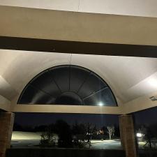 Church Awning and Front Entrance Cleaning in Oklahoma City, OK